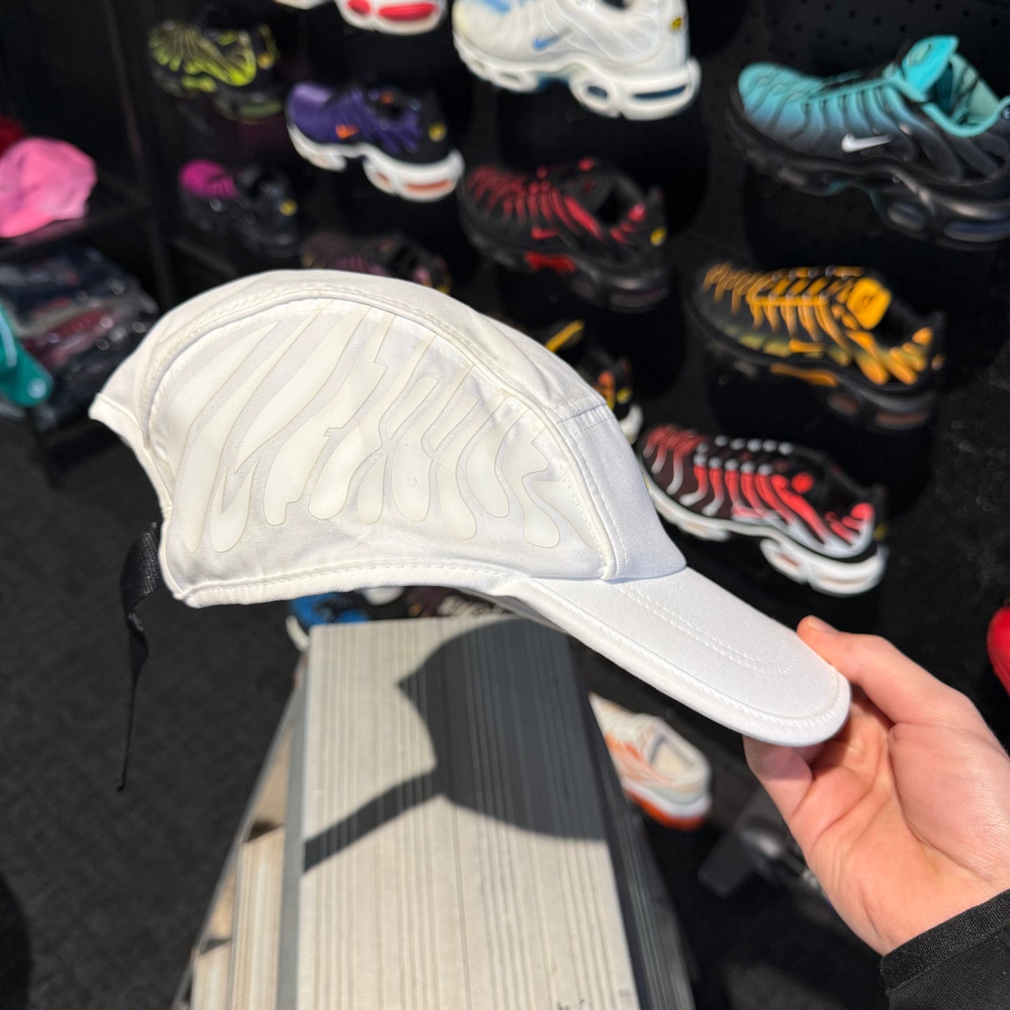Supreme X Nike Air Max Plus 'TN' Cap White (Second Hand)
