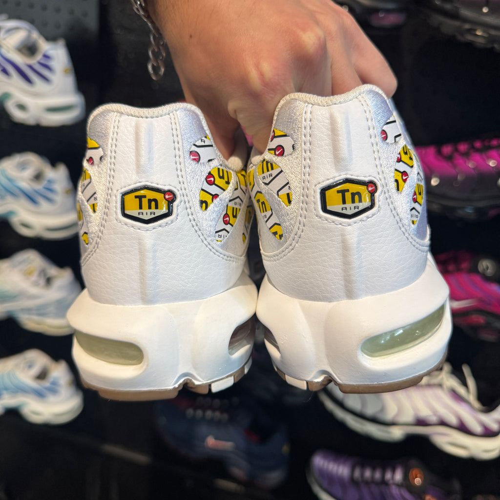 Nike Air Max Plus TN 'All Over Print White' (Brand New)