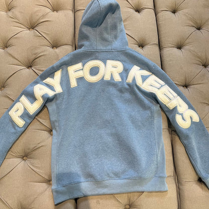 Geedup Play For Keeps Hoodie 'Ice Blue' (Second hand)