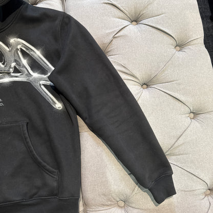 Geedup Handstyle Hoodie 'Black Chrome Spray' (Second hand)
