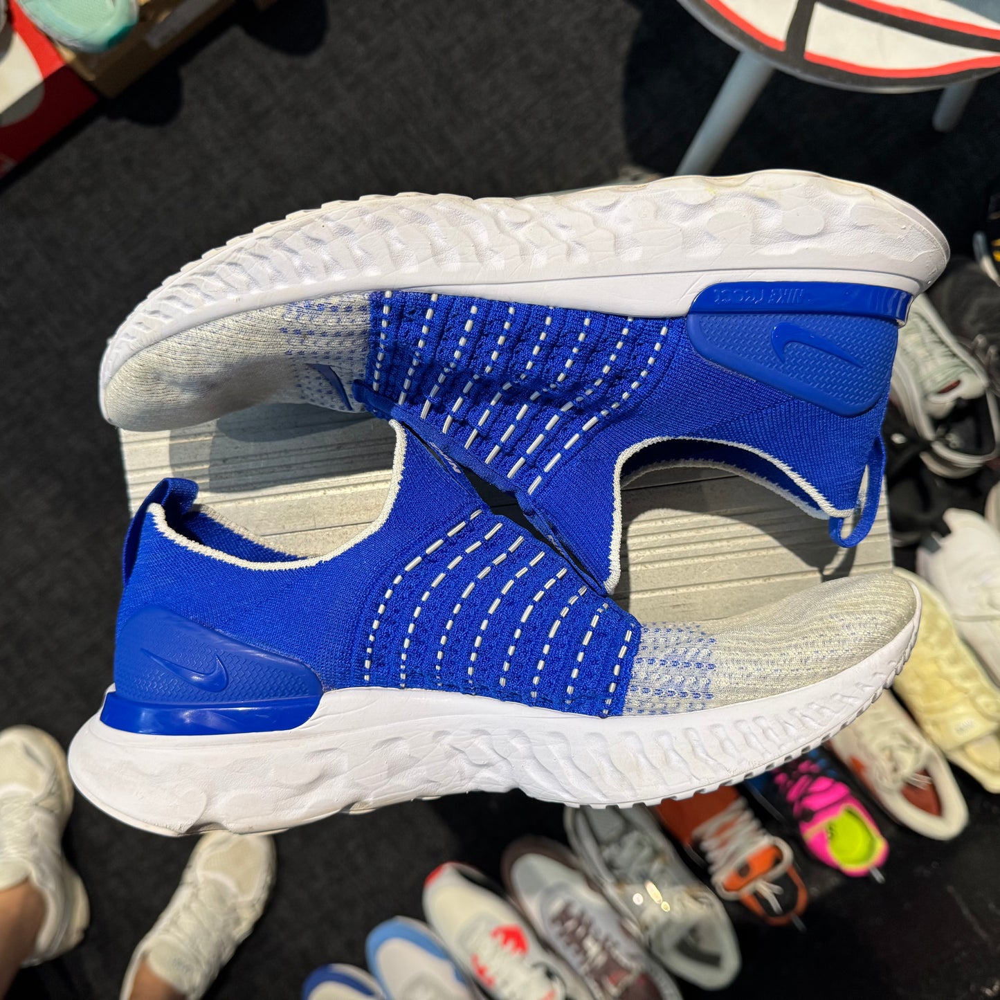 Nike React Phantom Run Flyknit 2 'Racer Blue White' (Second hand)
