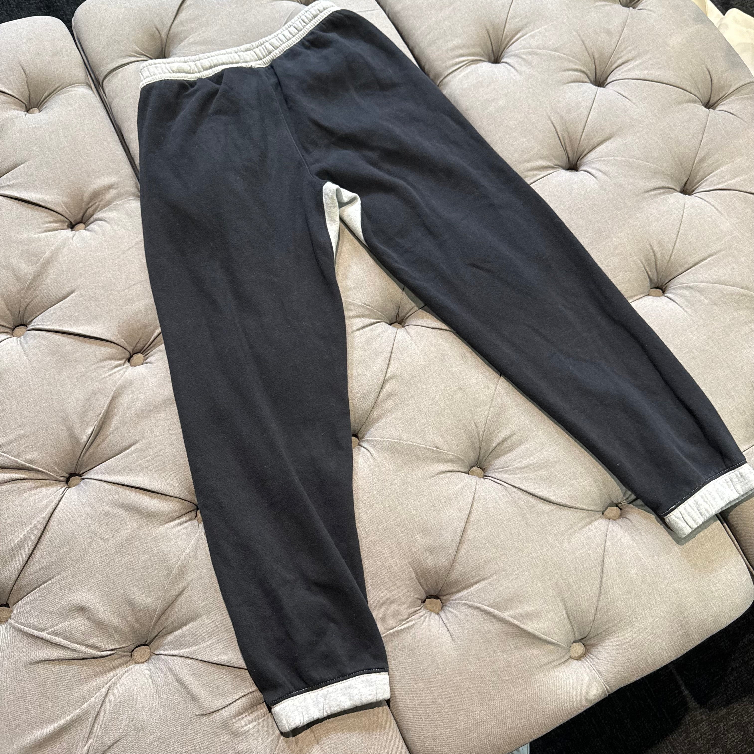 Youth Nike Track Pants 'Black Grey' (Second hand)