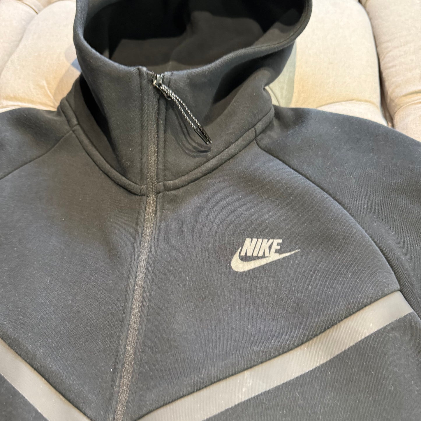 Nike Tech Fleece Jacket 'Black' (Second hand)
