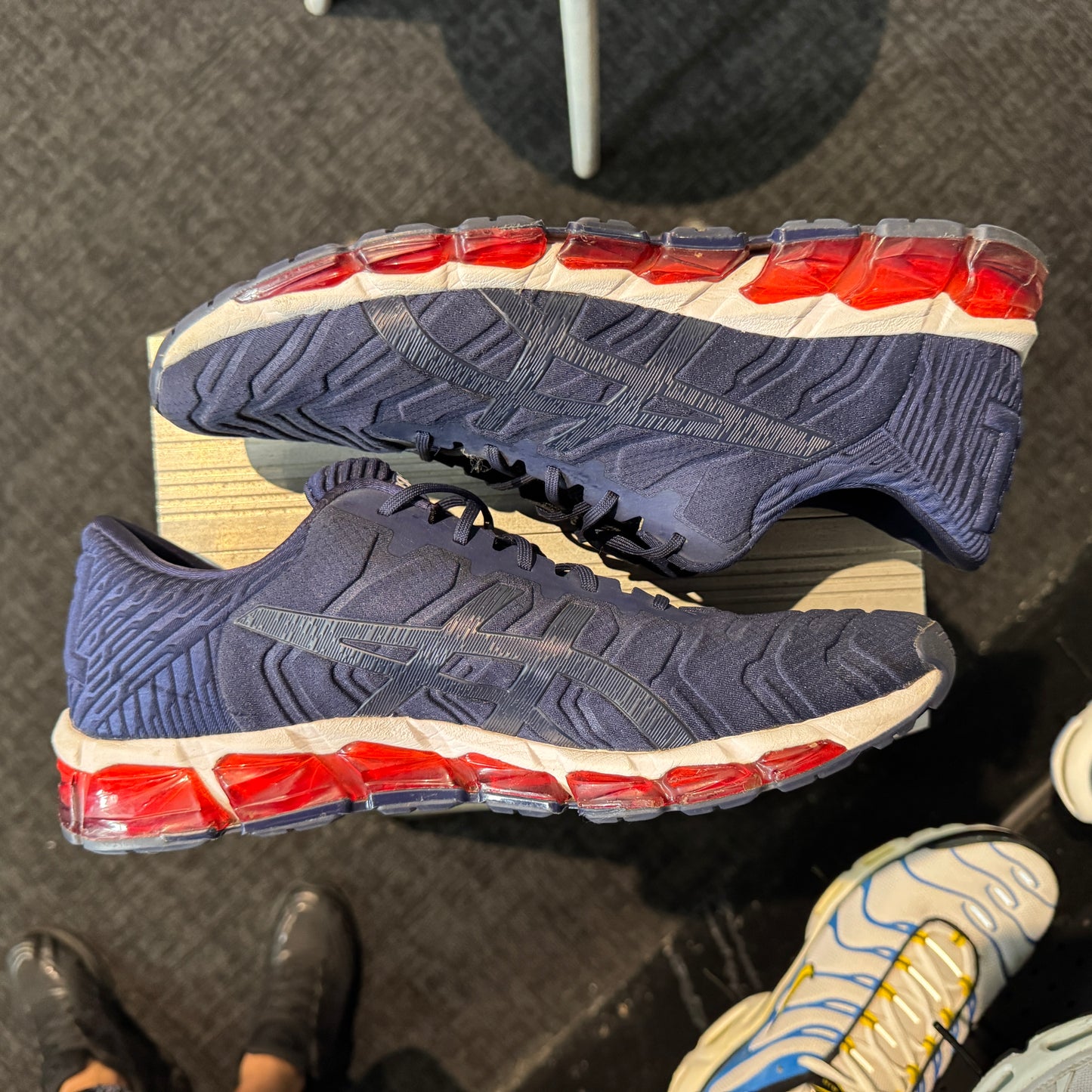 Asics Gel-Quantum 360 5 'Peacoat Navy Red' (Second hand)