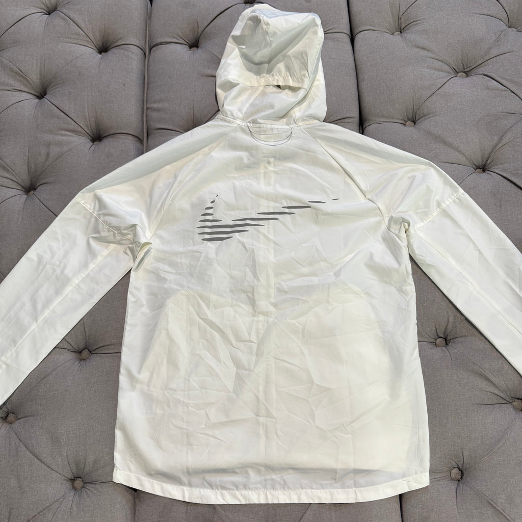 Nike Miller Flash Water Repellent Running Jacket 'White' (Second hand)