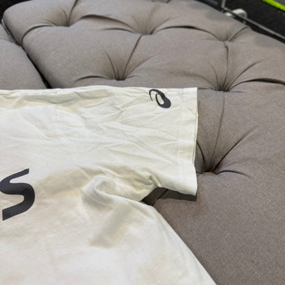 Asics T-shirt 'White Black' (Second hand)