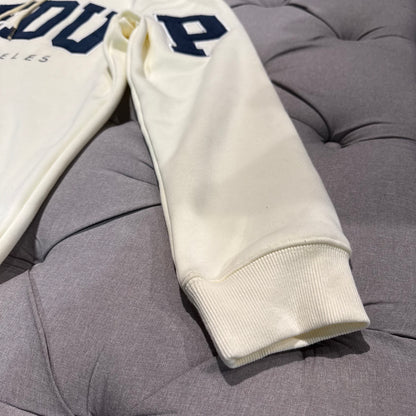 Geedup LA Team Logo Hoodie 'Cream Navy' (Second hand)