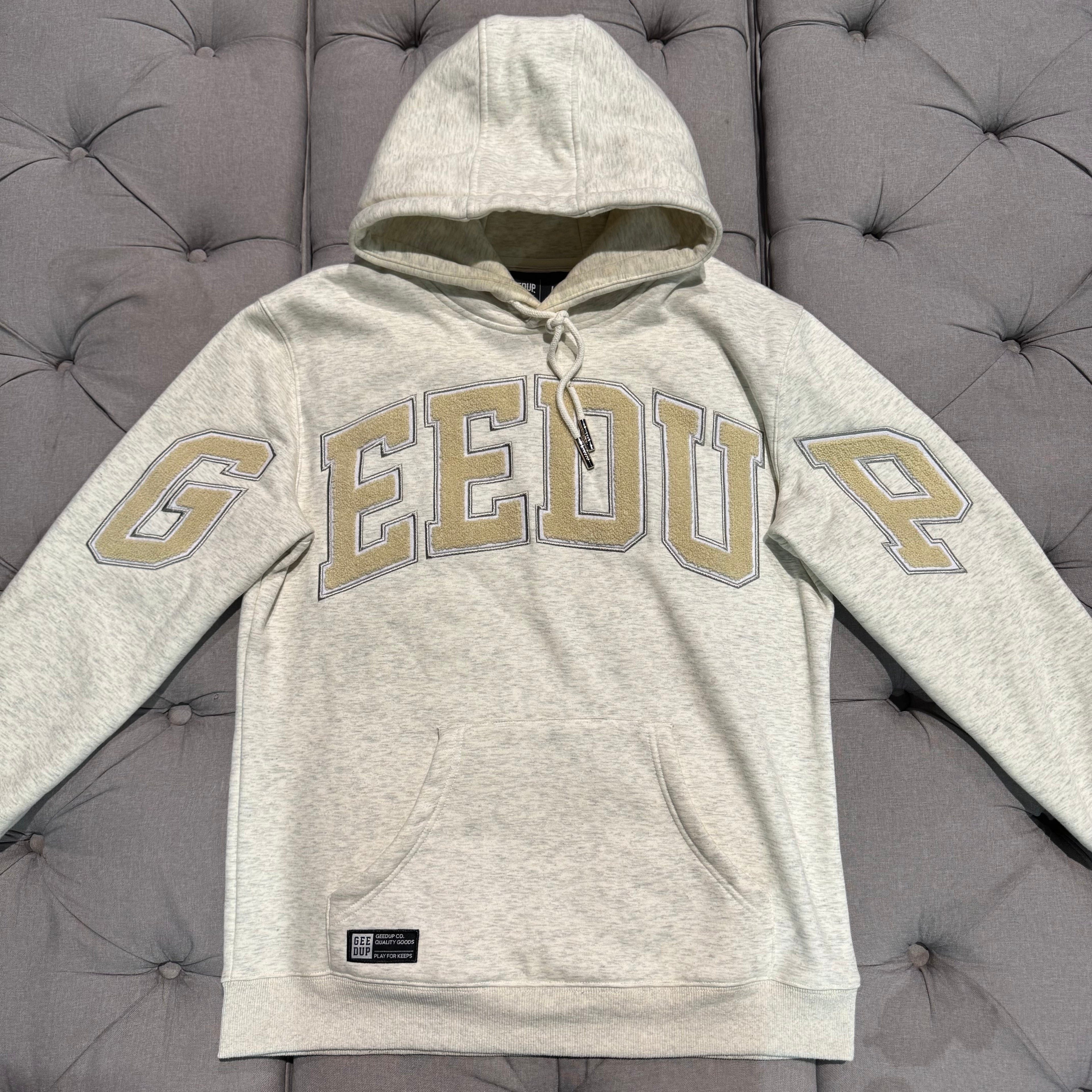 Geedup Team Logo Hoodie 'Wheat' (Second hand)