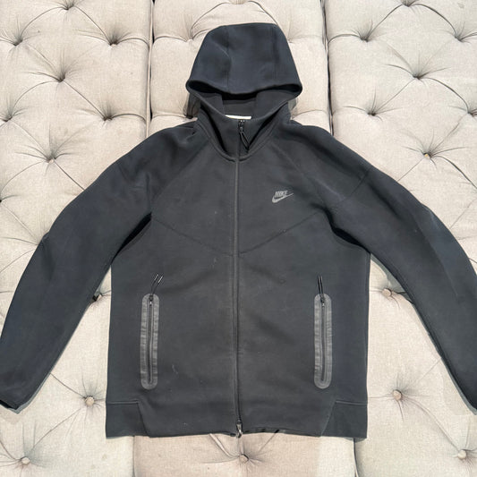 Nike Tech Fleece Jacket 'Black' (Second hand)