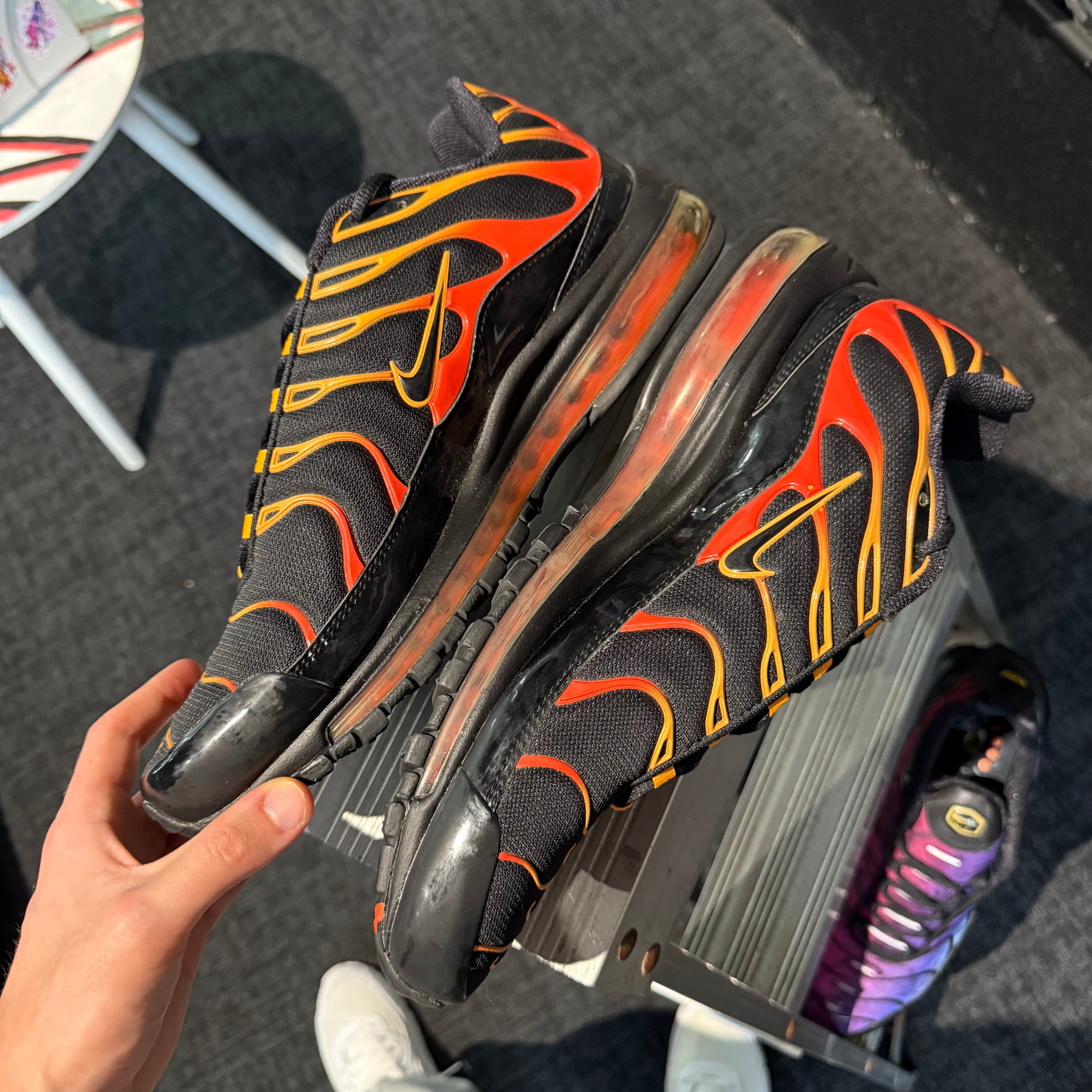 Nike Air Max Plus 97 TN 'Black Orange Yellow' 2007 (Brand New)
