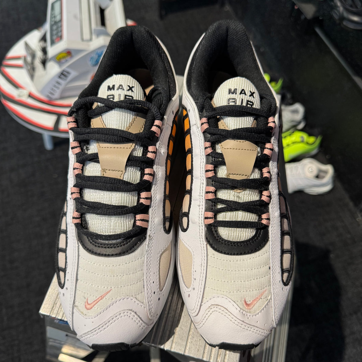 Nike Air Max Tailwind 4 'White Coral Stardust Red' (Brand New)
