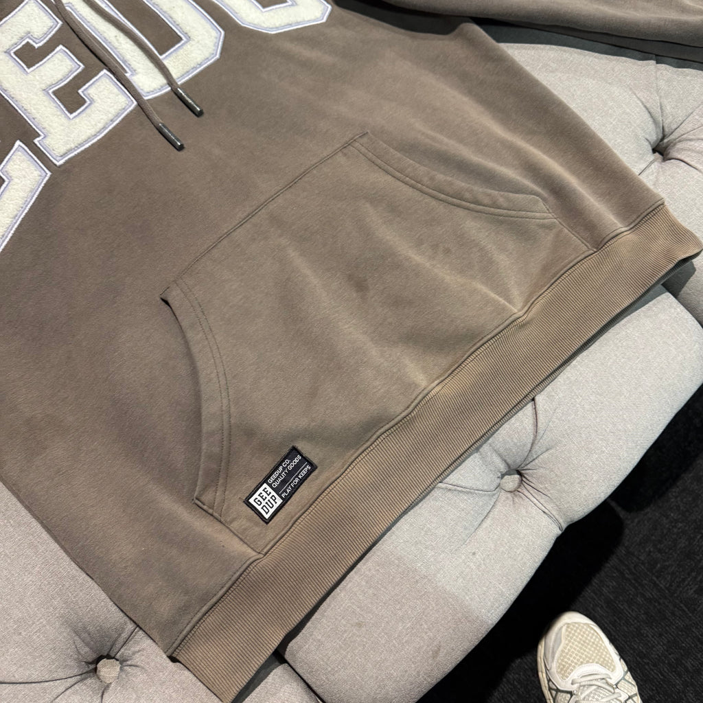 Geedup Team Logo Hoodie 'Asphalt Grey' (Second hand)