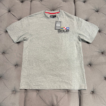 Geedup Sportsman Flag T-shirt 'Grey' (Brand New)