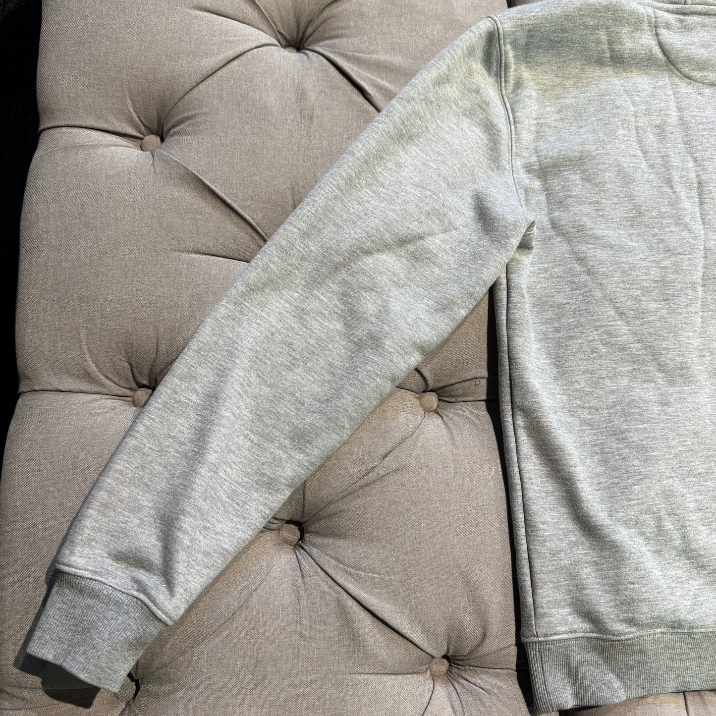 Geedup Team Logo Hoodie 'Grey Black' (Second hand)