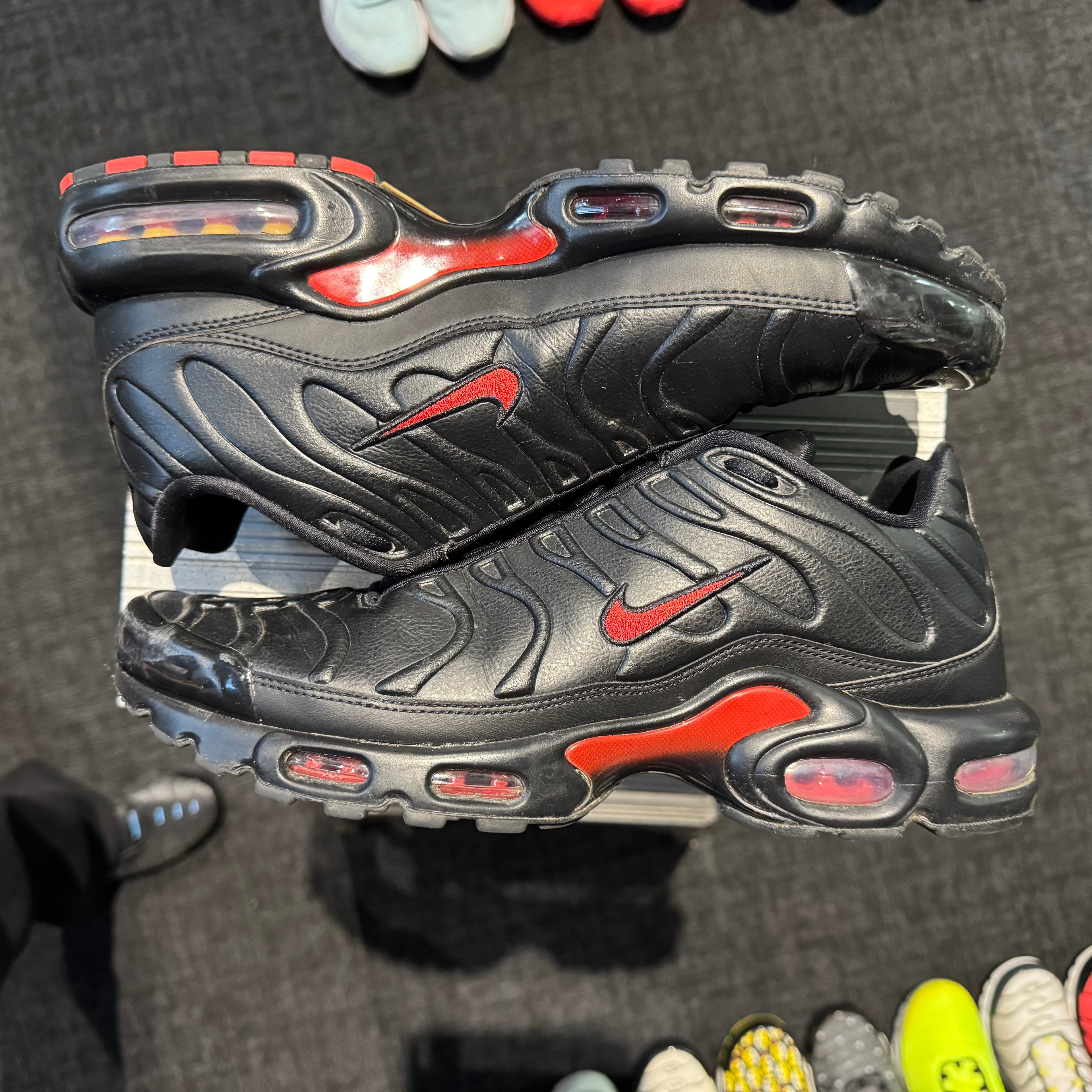 Nike Air Max Plus TN Premium 'Leather 'Bred' (Second hand)