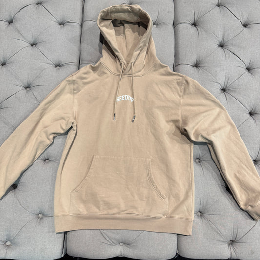 Geedup Small Logo Hoodie 'Brown' (Second hand)