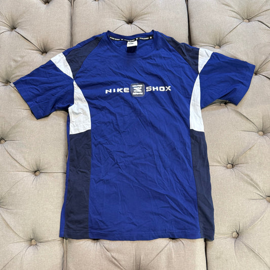 Nike Shox T-Shirt 'Blue Navy White' (Second hand)