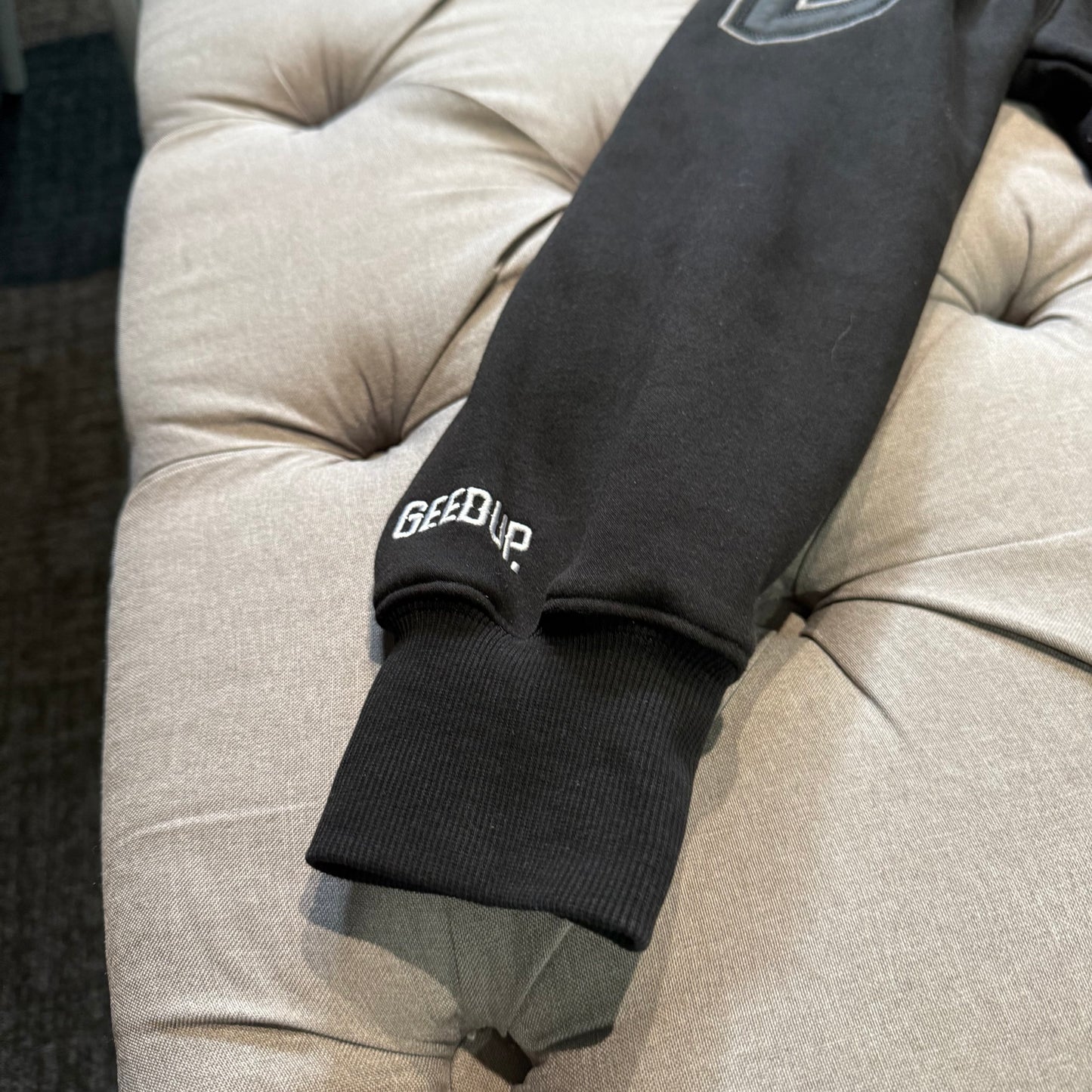 Geedup X Trapstar Team Logo x Irongate T Hoodie 'Black White' (Second hand)