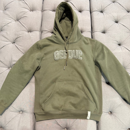 Geedup Play For Keeps Hoodie 'Olive' (Second hand)