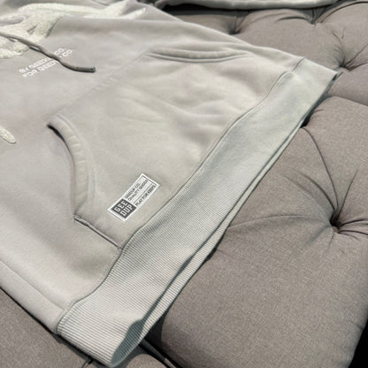 Geedup Handstyle Hoodie 'Grey White' (Second hand)