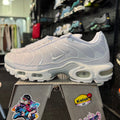 Nike Air Max Plus TN 'Triple White' (Brand New)