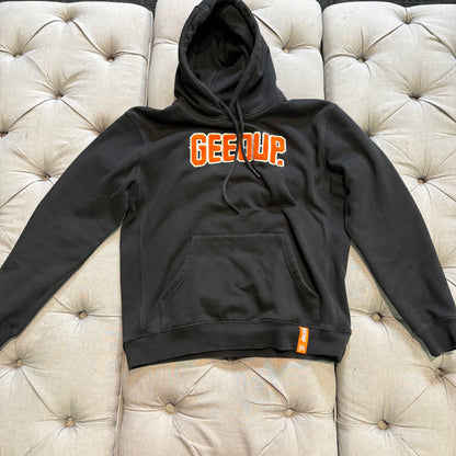 Geedup Play For Keeps Hoodie 'Black Orange' (Second hand)