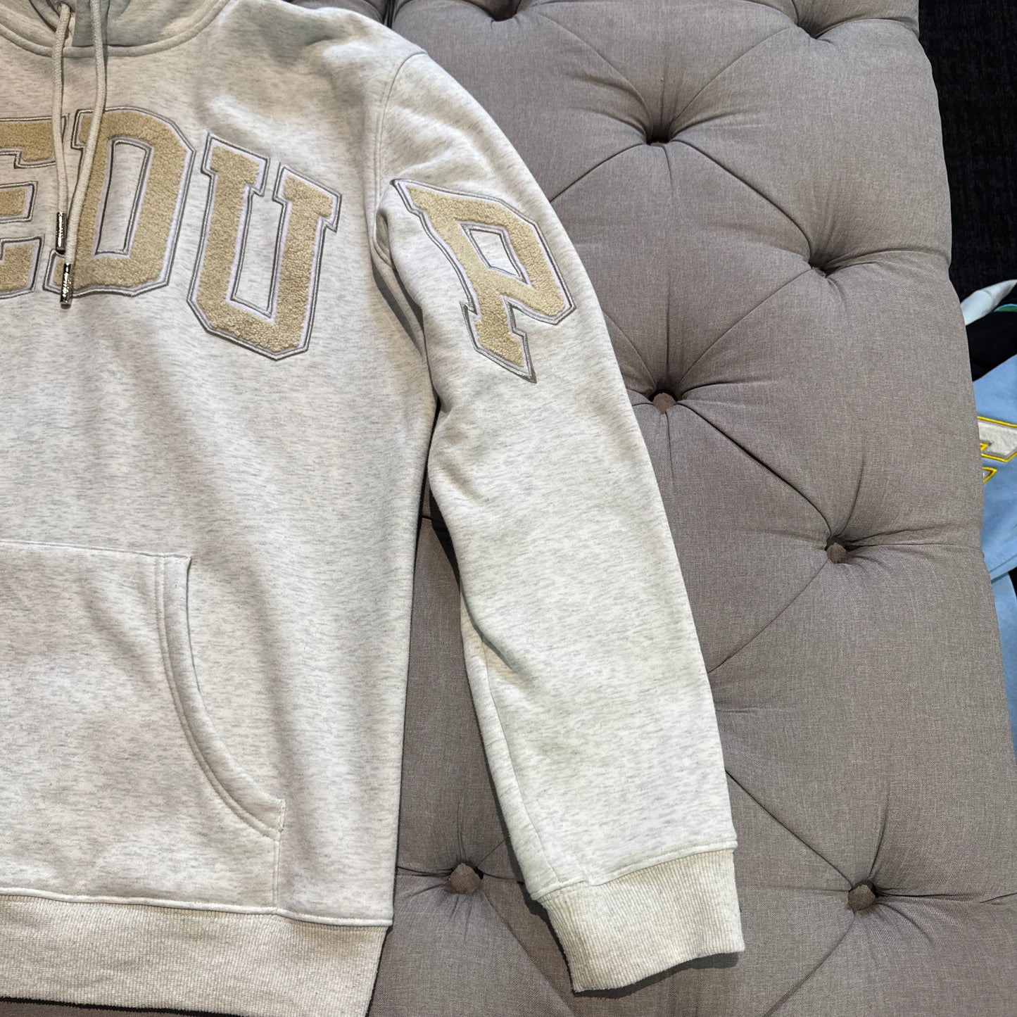 Geedup Team Logo Hoodie 'Wheat' (Second hand)