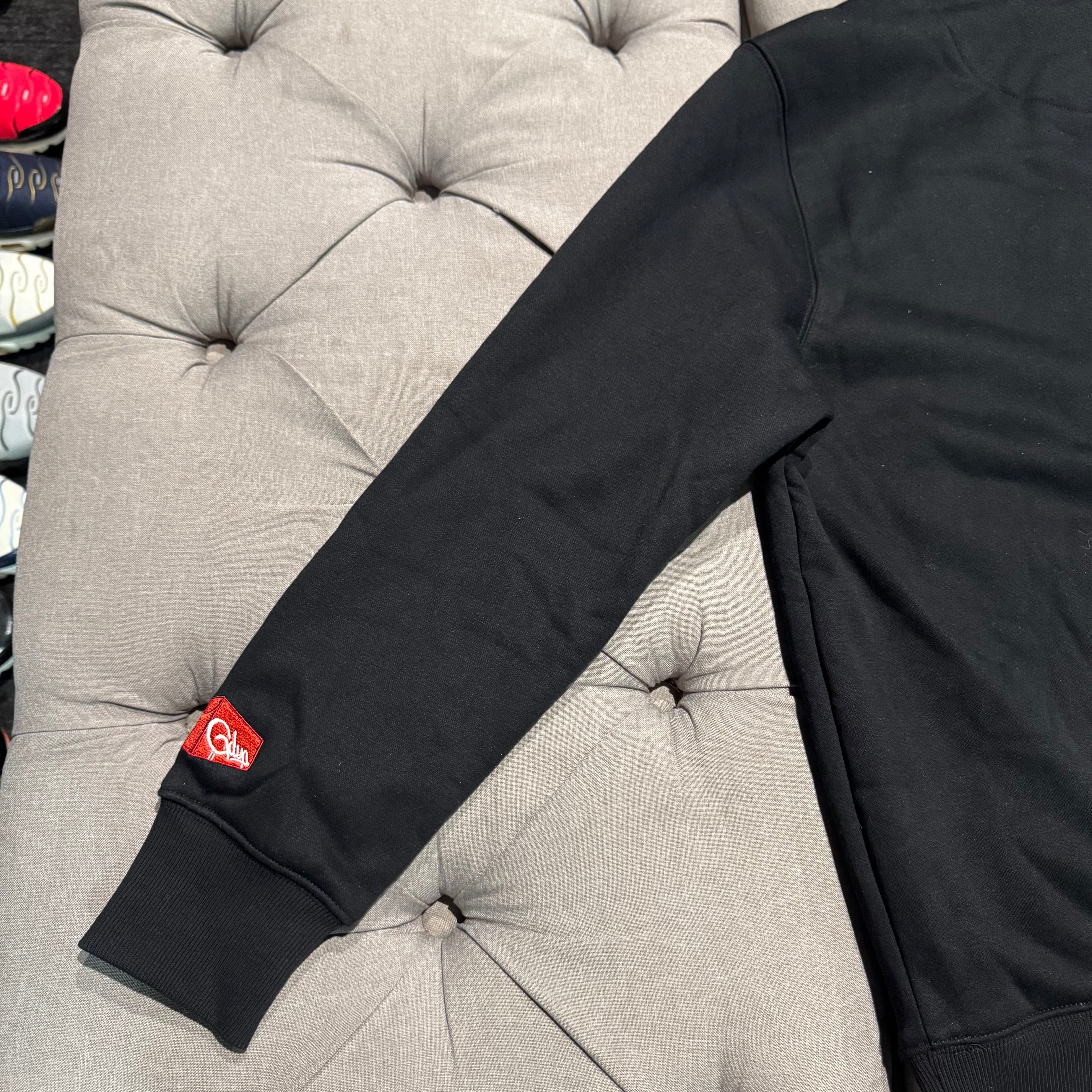 Geedup X Footlocker Handstyle Hoodie 'Black White' (Brand New)