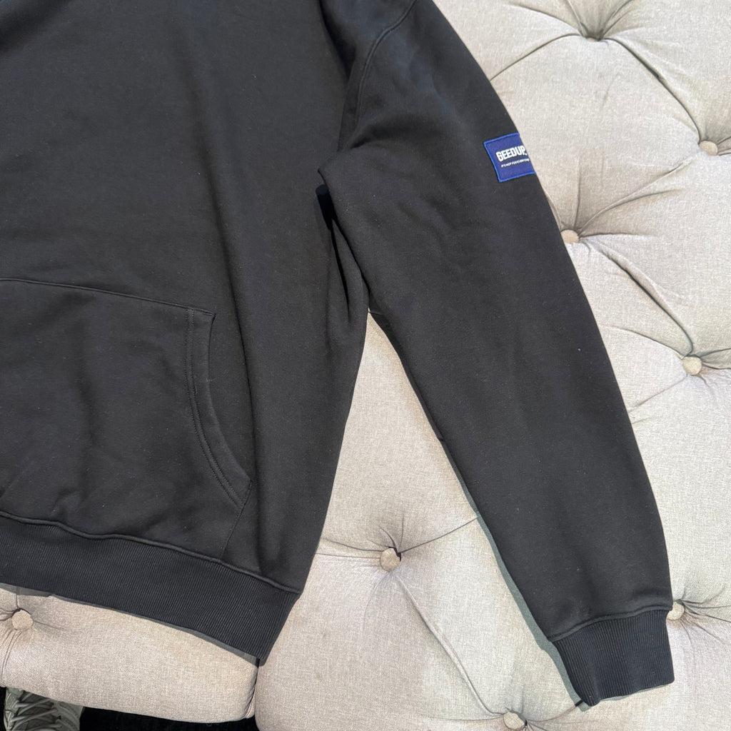 Geedup Signature Hoodie 'Black White' (Second hand)