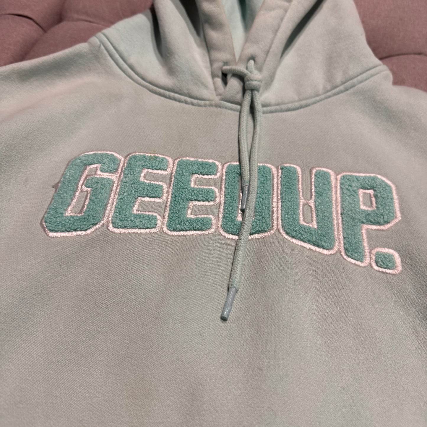 Geedup Play For Keeps Hoodie 'Teal' (Second hand)