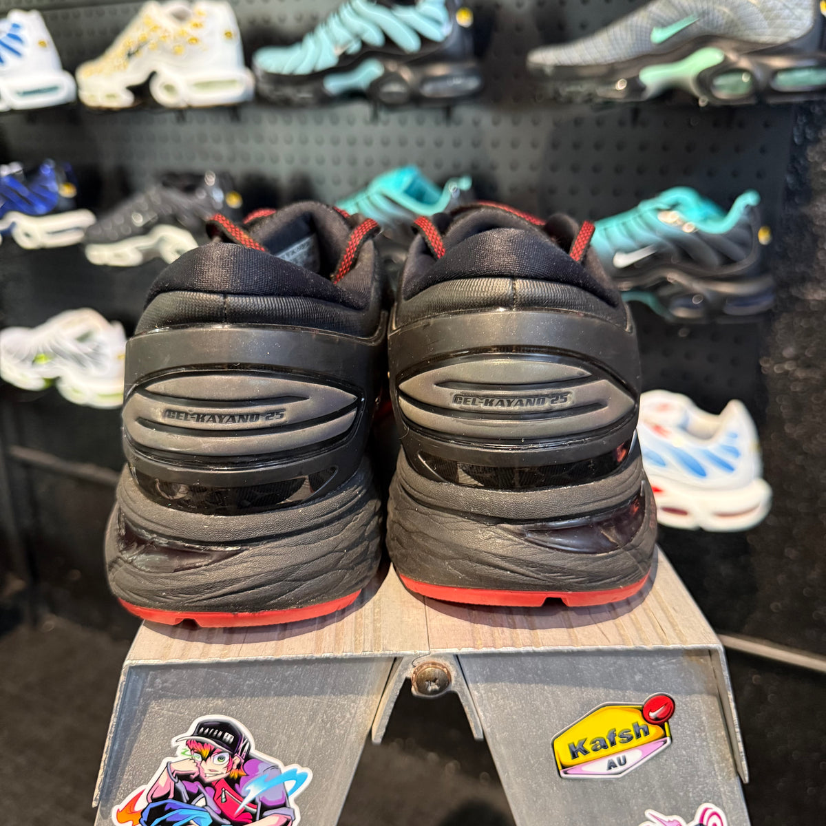 Asics Gel-Kayano 25 Lite Show 'Black Black Red' (Second hand)