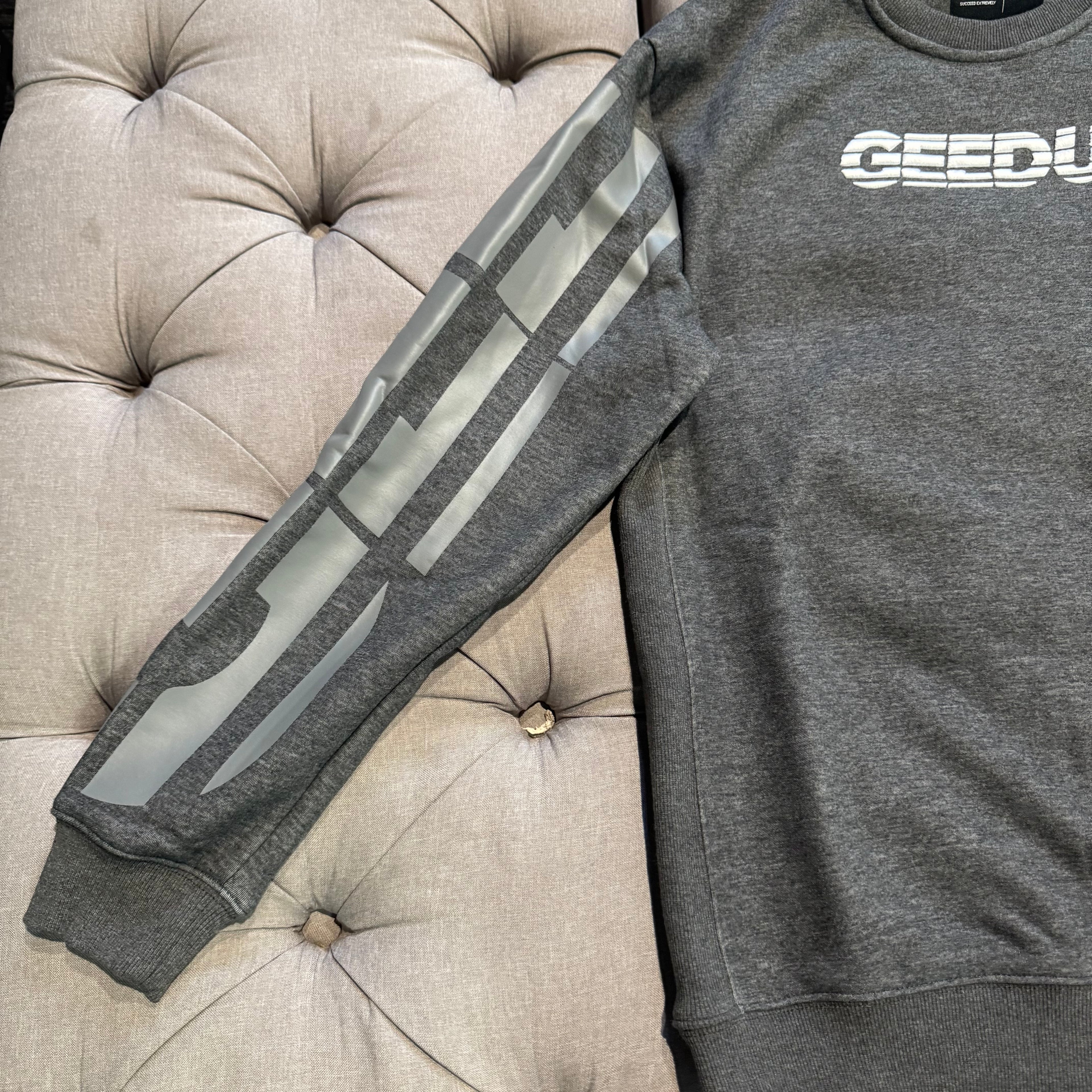 Geedup Sportsman Crewneck 'Dark Grey' (Brand New)