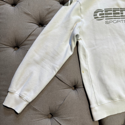 Geedup Sportsman Crewneck 'White Grey' (Second hand)
