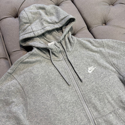 Nike Club Fleece Full Zip Jacket 'Grey' (Second hand)