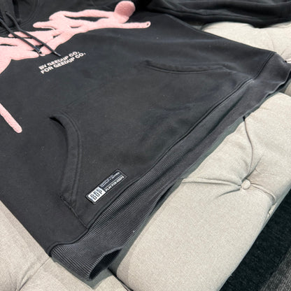 Geedup Handstyle Hoodie 'Black Pink' (Second hand)