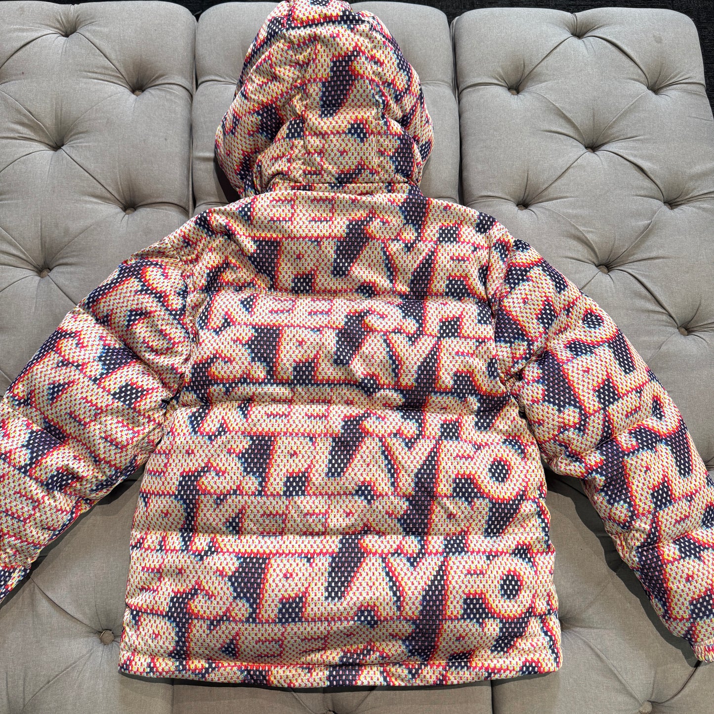 Geedup PFK Static Puffer Jacket 'Multi Colour' (Second hand)