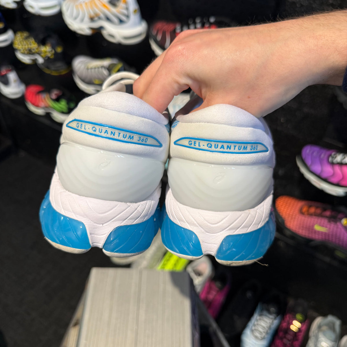 Asics Gel-Quantum 360 8 'White Digital Blue' (Second hand)