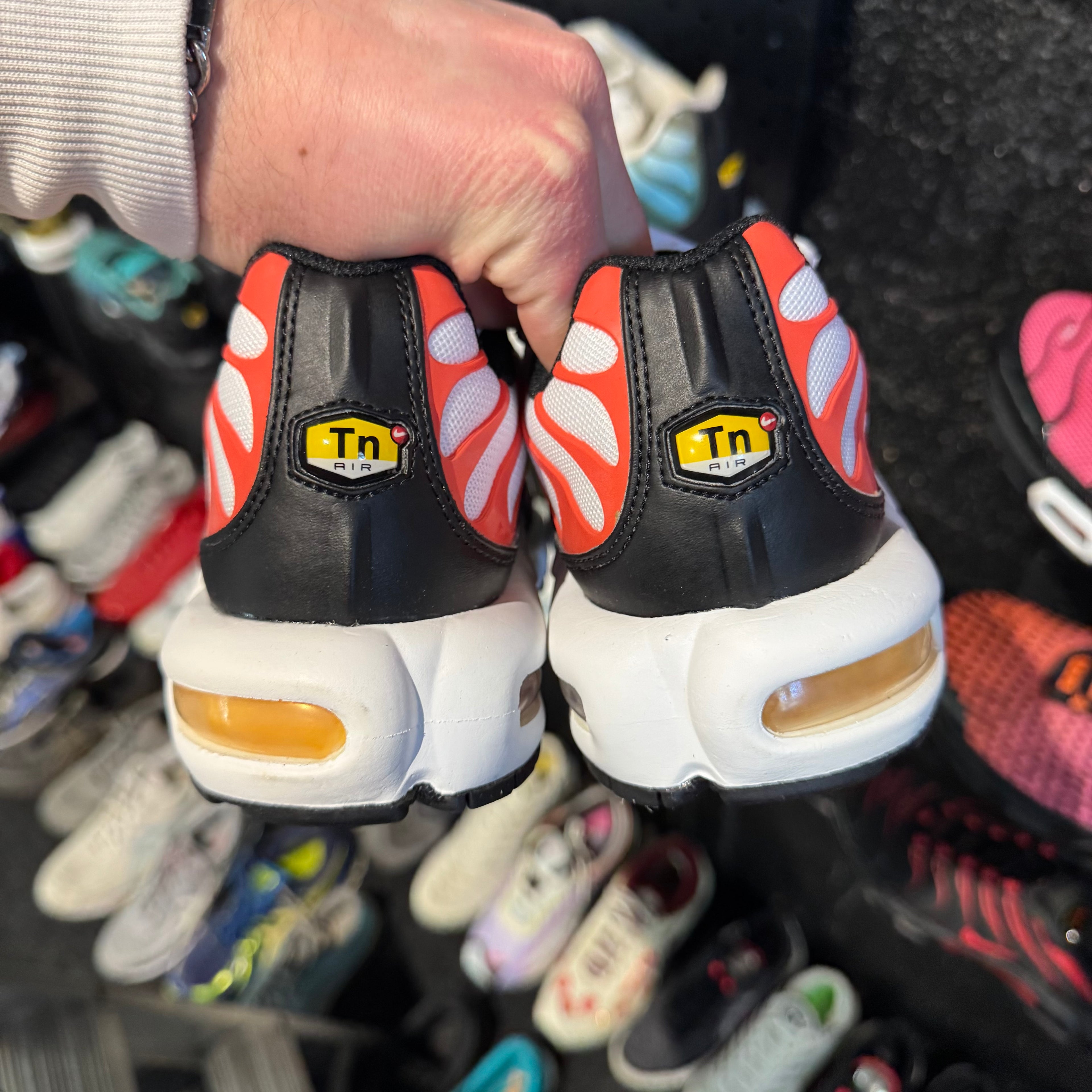 Nike Air Max Plus TN 'White Citron Pulse Black' (Brand New)