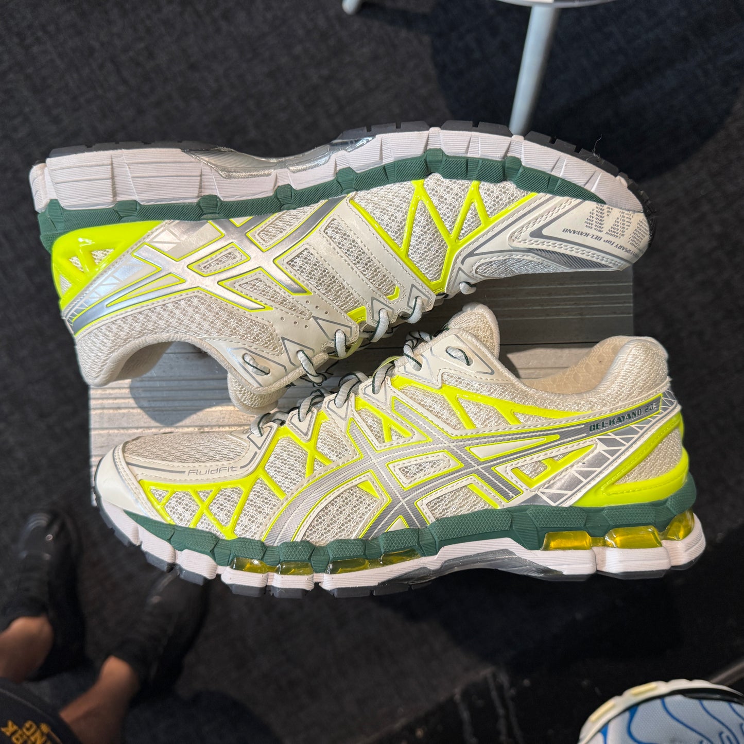 Asics Gel-Kayano 20 'Cream Lime Forrest' (Second hand)
