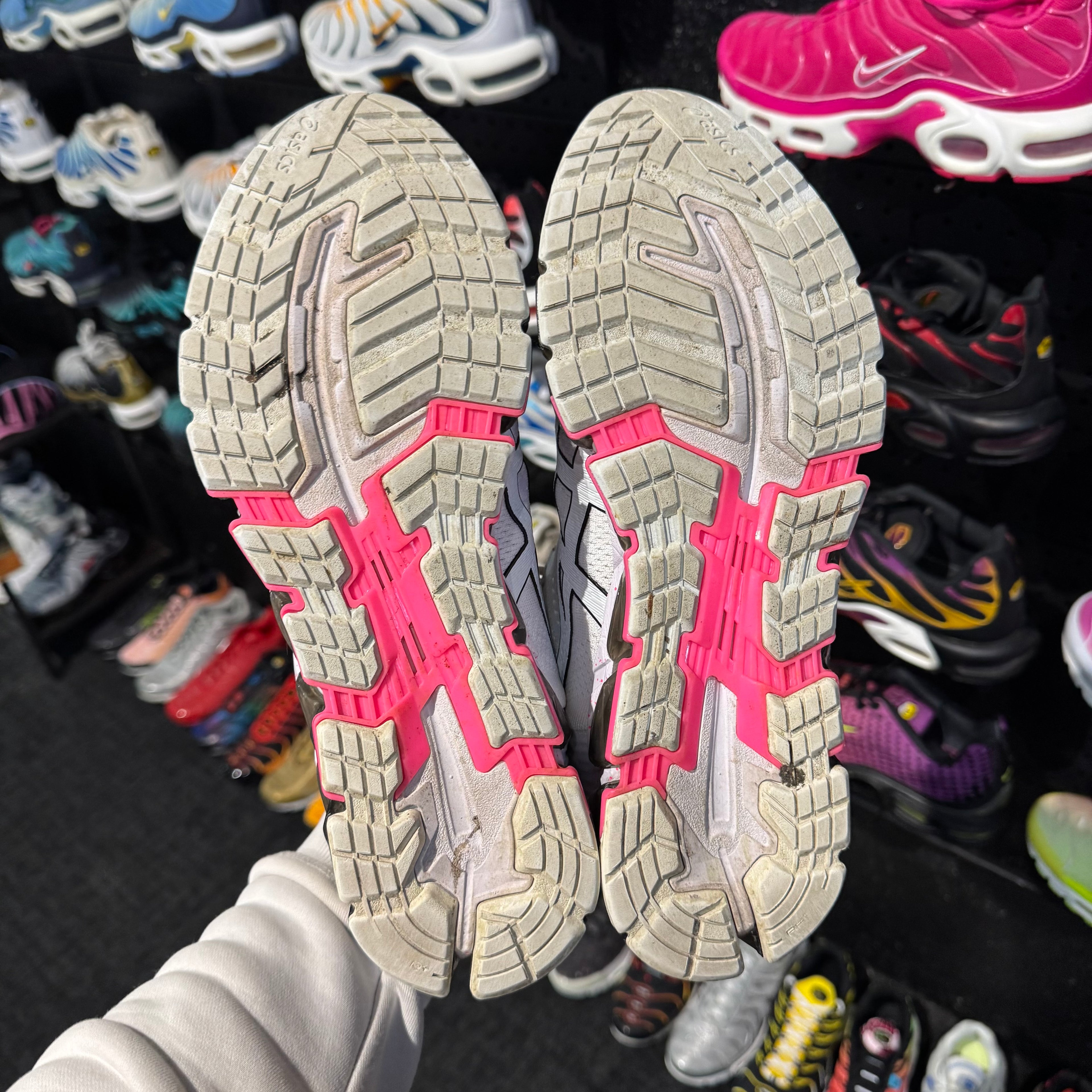 Asics Gel Quantum 360 5 Jacquard Tokyo Neon 'White Pink' (Second hand)