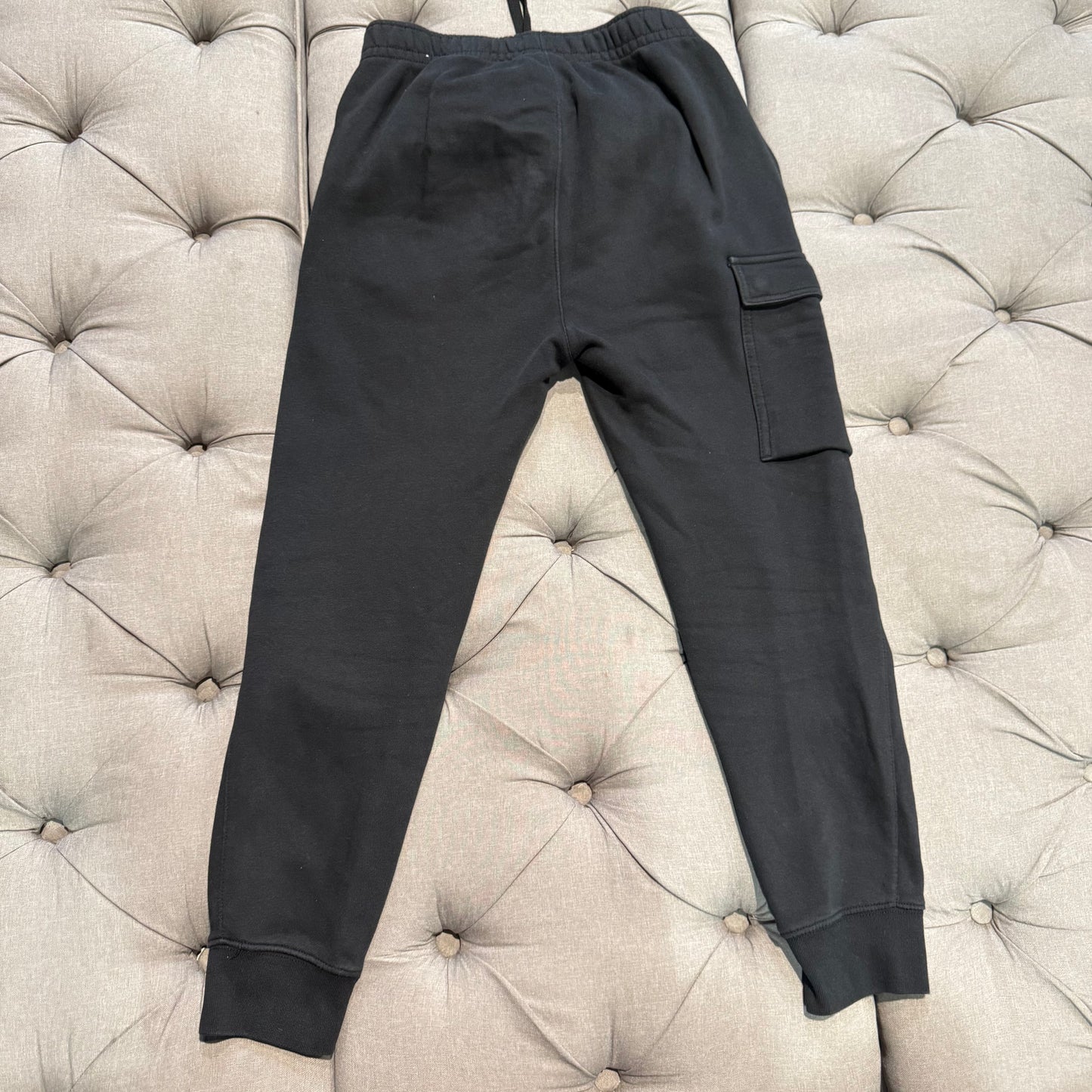 Nike Multi Logo Track Pants 'Black Blue' (Second hand)