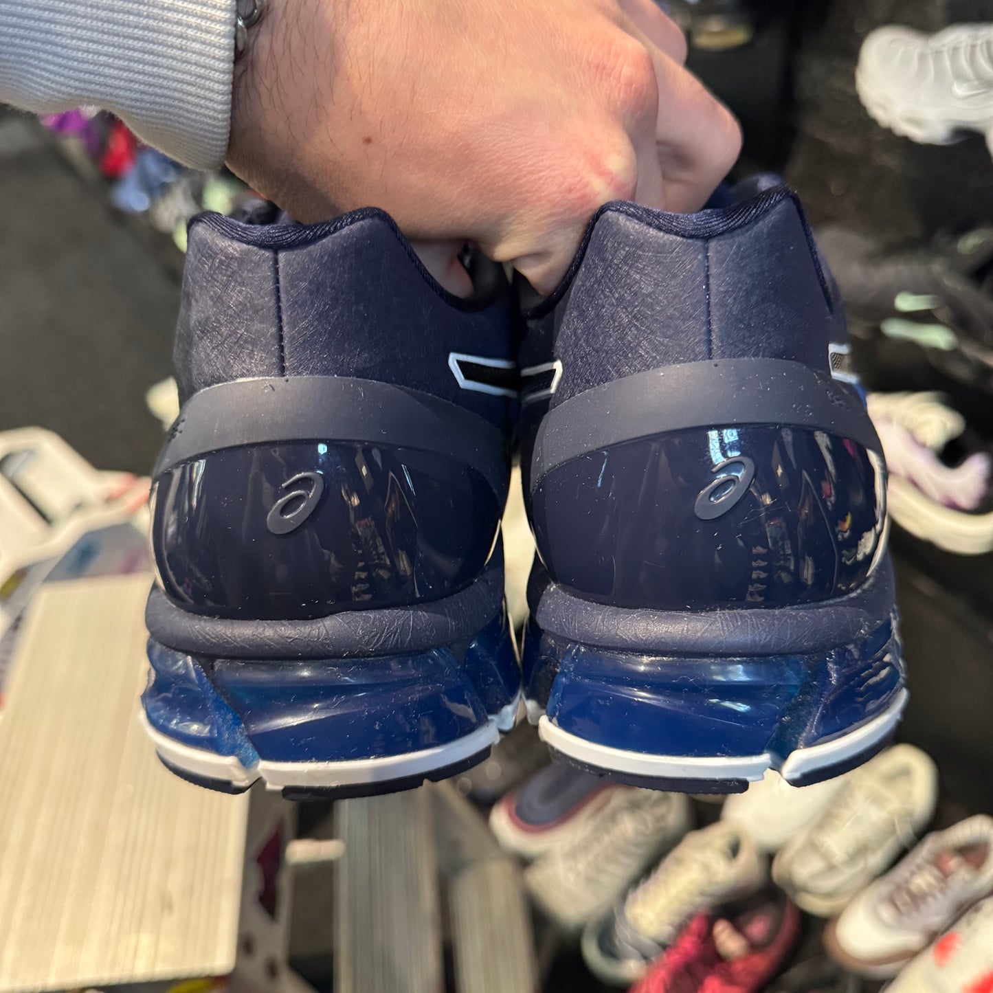 Asics Gel-Quantum 360 Knit 1 'Peacoat Blue White' (Second hand)