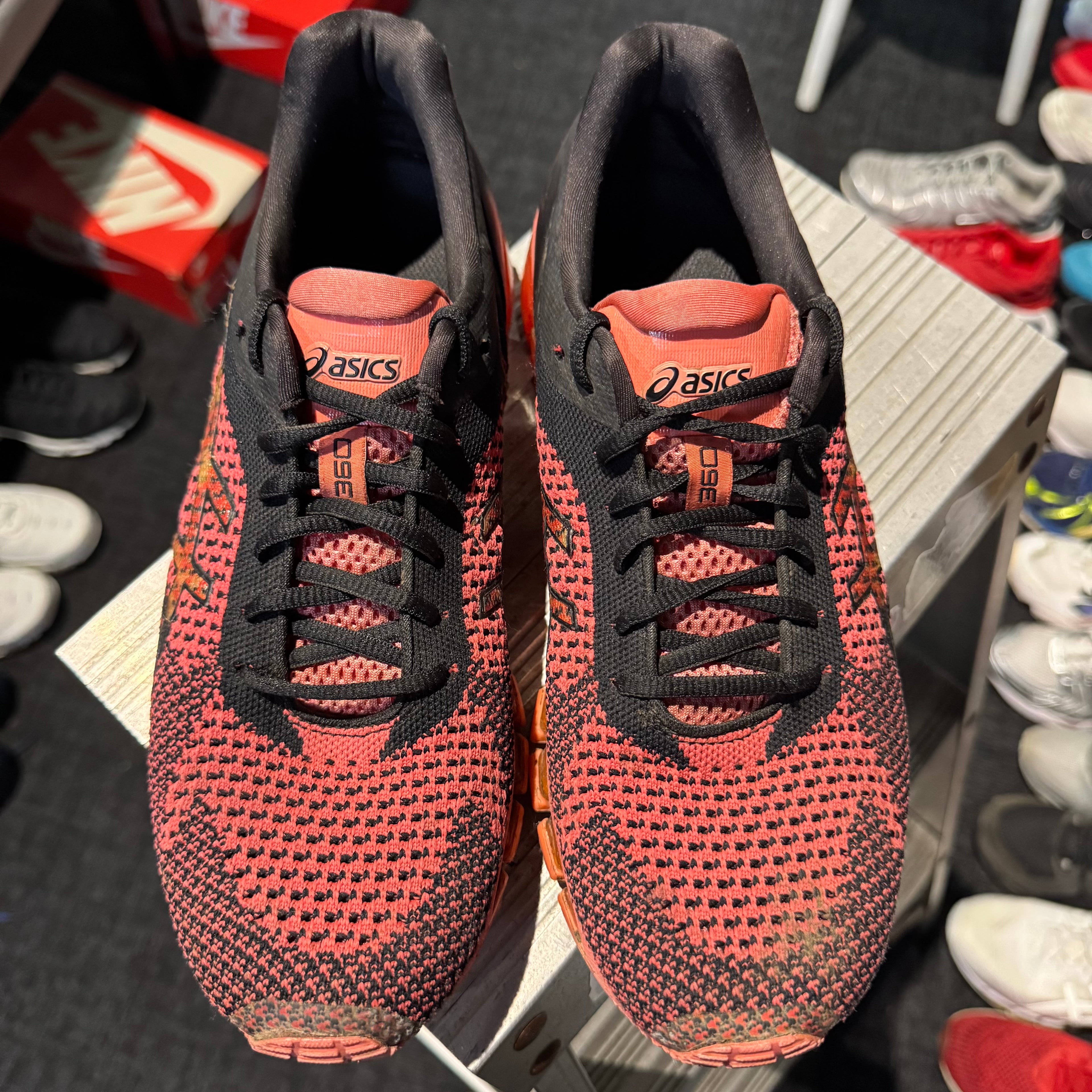 Asics Gel-Quantum 360 Knit 'Peach Black' (Second hand)