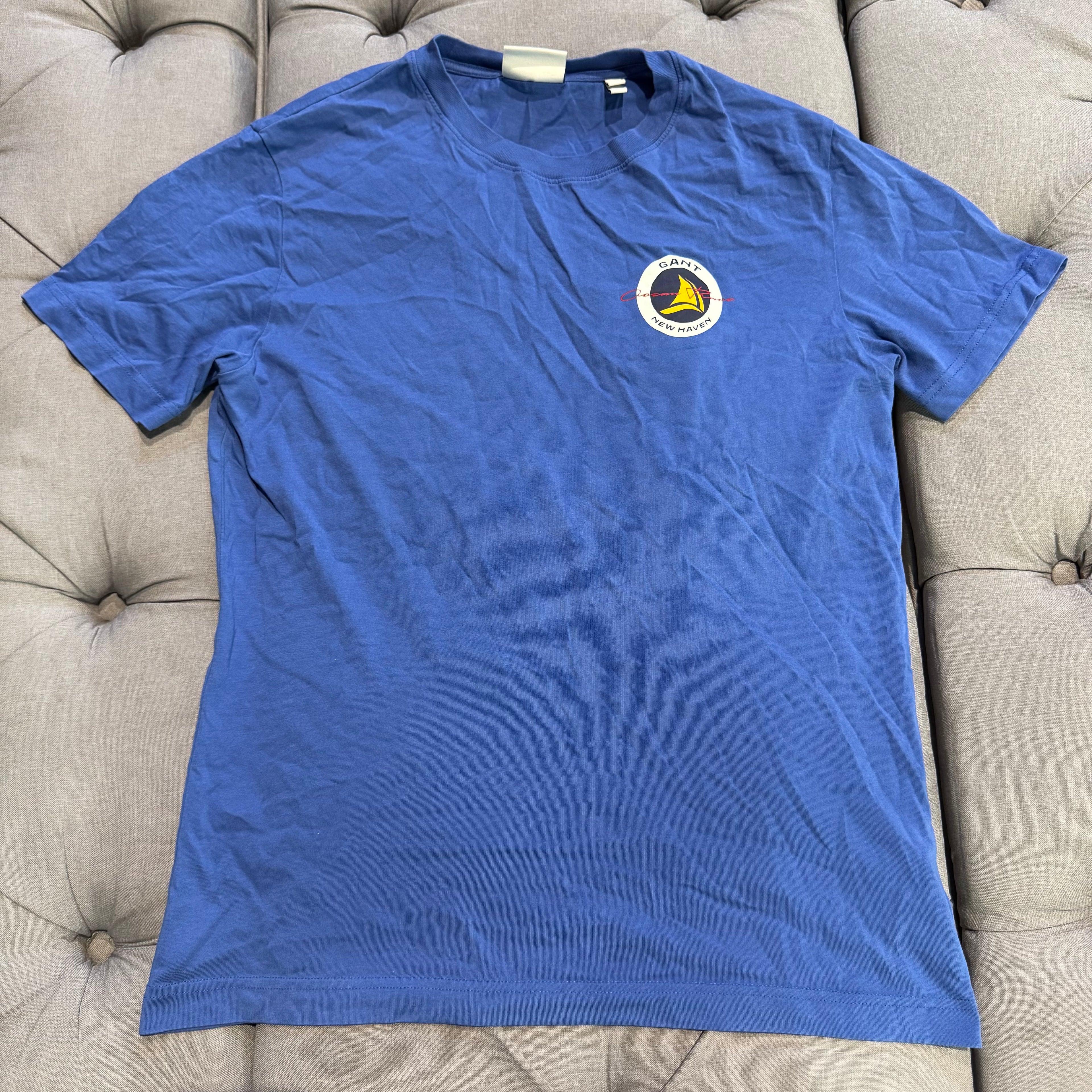 Gant Sailing Graphic T-Shirt New Haven 'Blue' (Second hand)