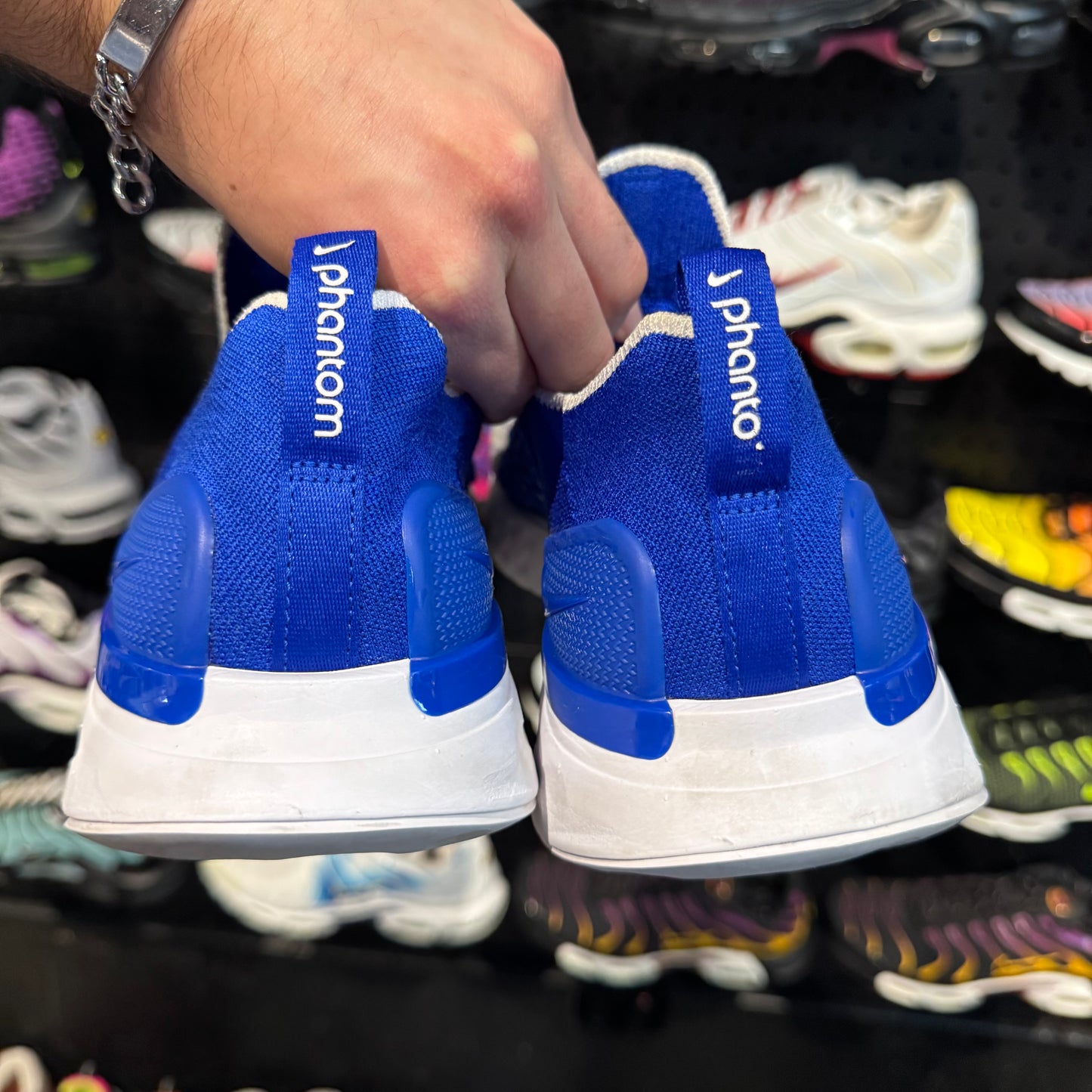 Nike React Phantom Run Flyknit 2 'Racer Blue White' (Second hand)
