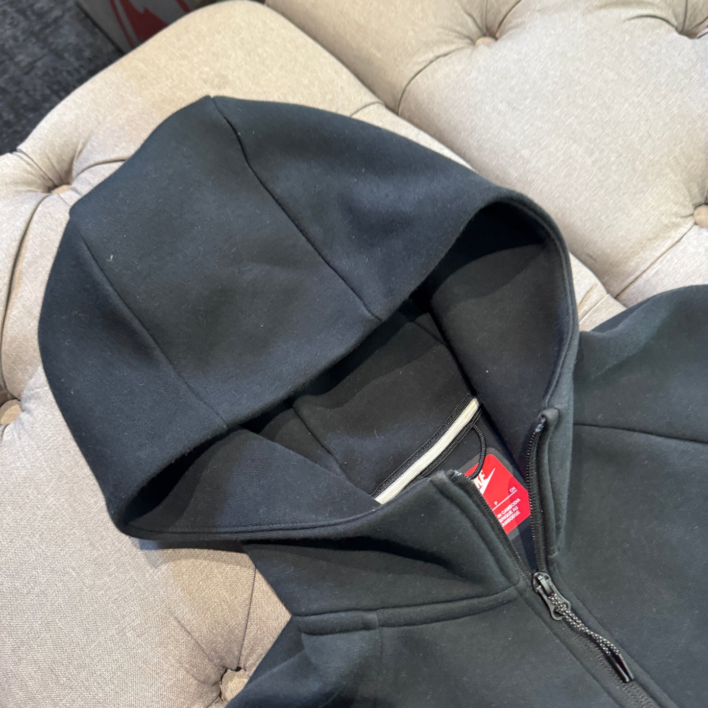 Nike Tech Fleece Jacket 'Black' (Second hand)