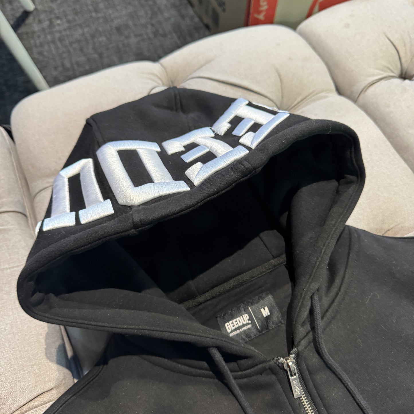 Geedup Zip-Up Team Logo Hoodie (Second hand)