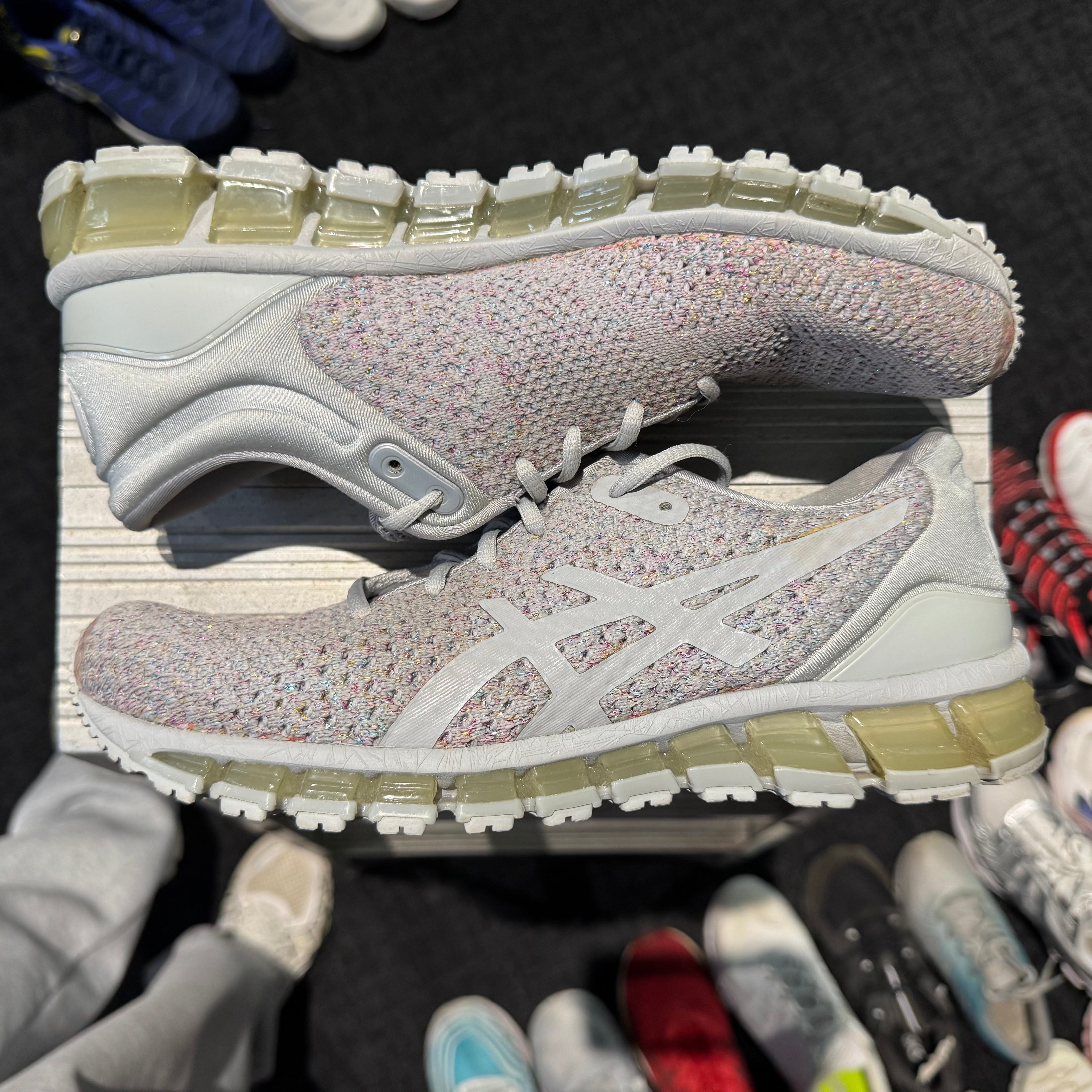 Asics Gel-Quantum 360 Knit 2 'Mid Grey Glitter' (Second hand)