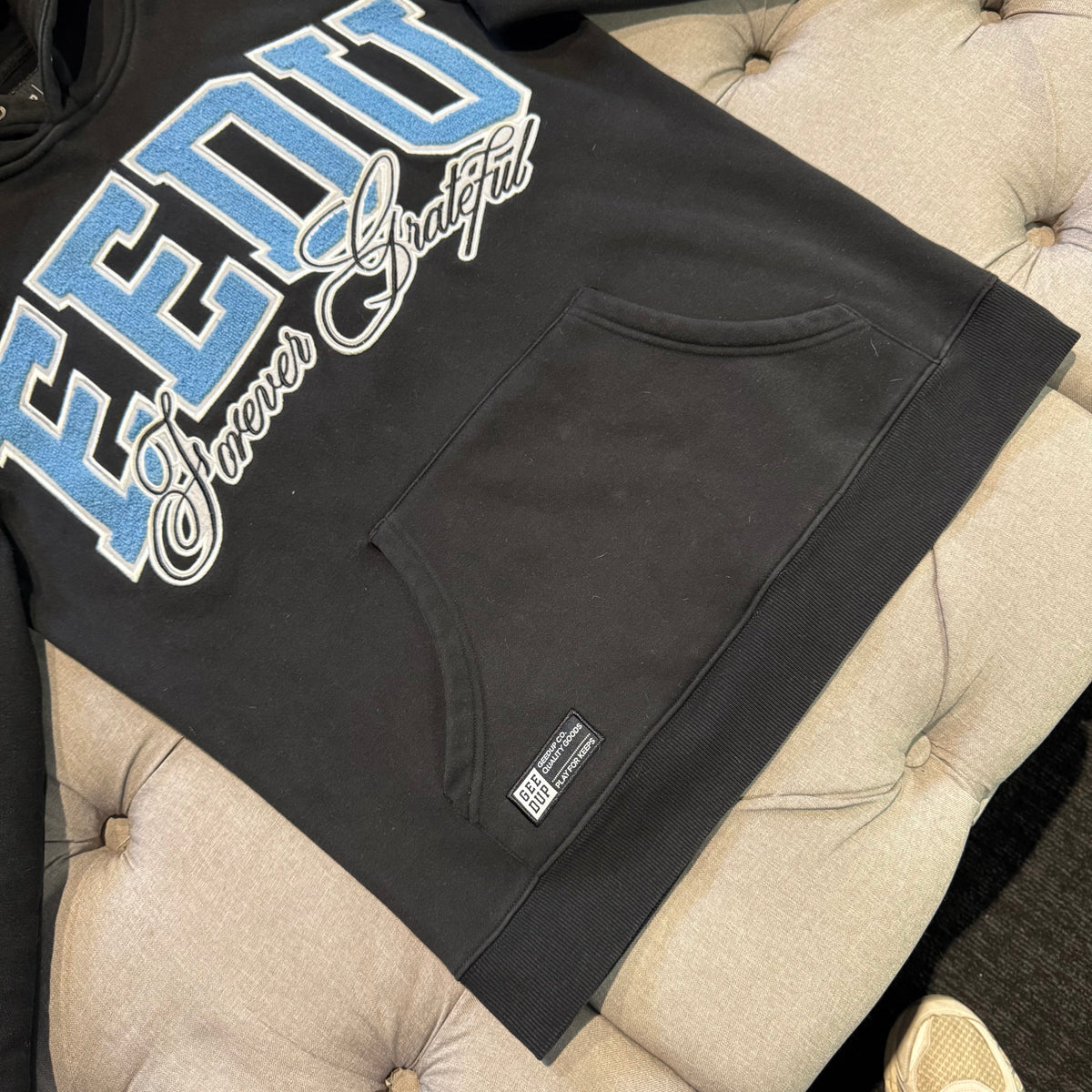 Geedup x Blueboy Hoodie 'Forever Grateful' (Second hand)
