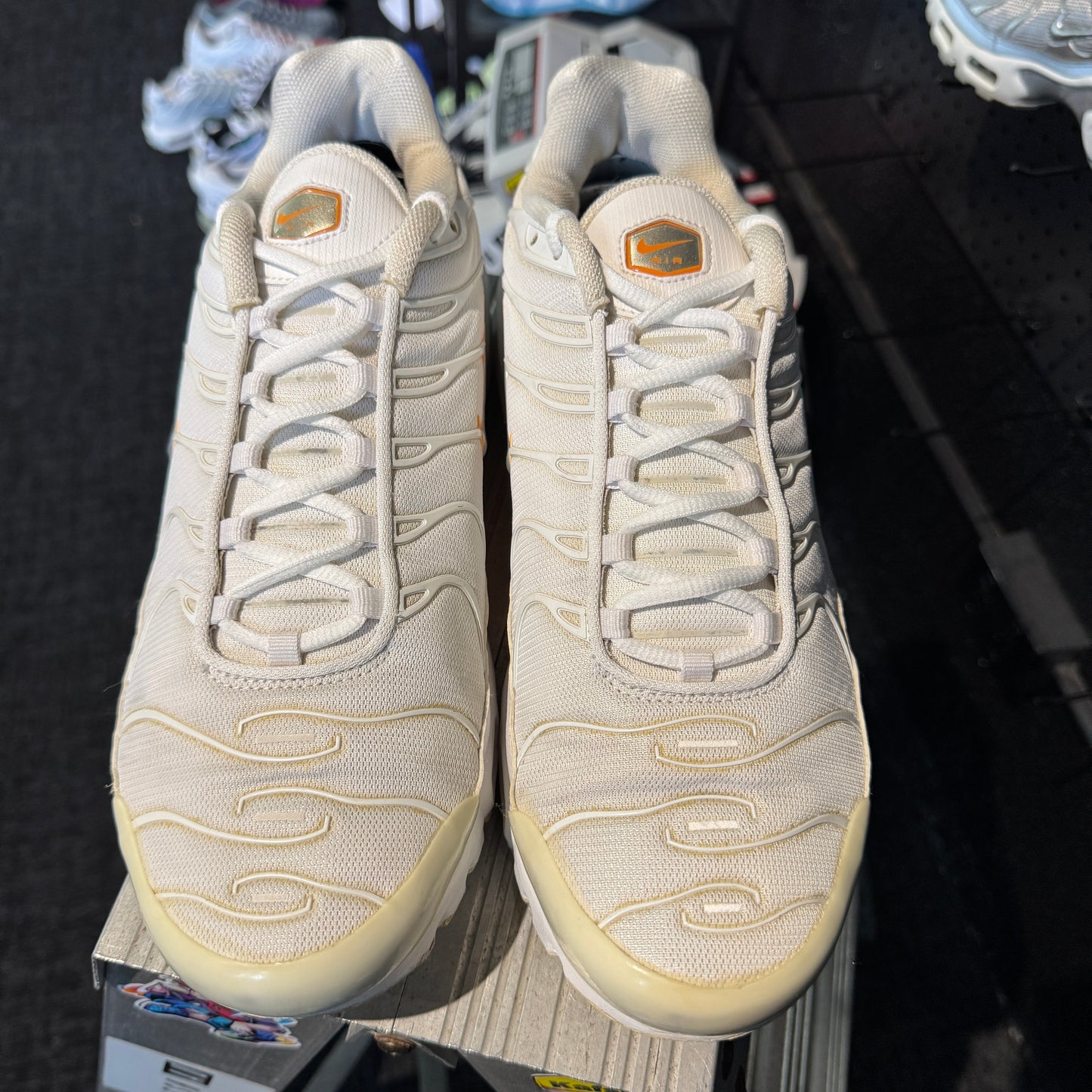 Nike Air Max Plus TN 'White SIlver Orange' (Second hand)